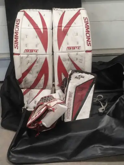 Simmons goalie pads, View more