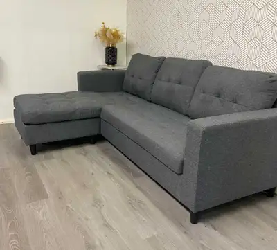 Grey Sectional Sofa Cash On delivery , View more