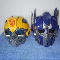 Transformers Optimus Prime/Bumblebee Voice Mixer Helmet 2008