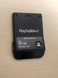 PS2 Memory Card - MagicGate 16MB Katana SONY