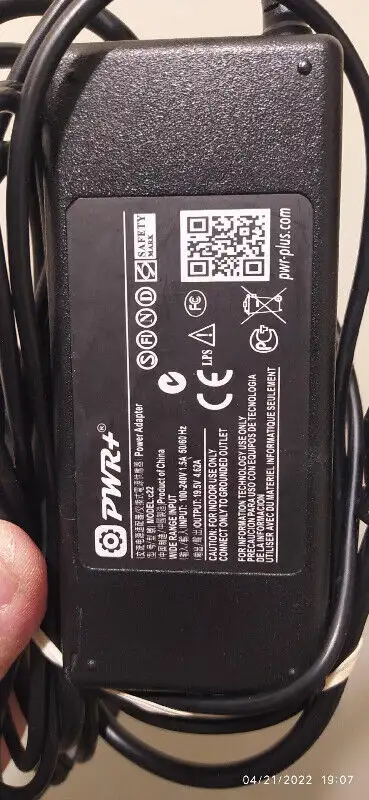 PWR+Ⓡ Dell-HP Laptop Power Adapter, View more
