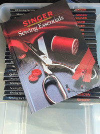 1990's Vintage Never Used Singer Sewing Library Hardcover Books 
