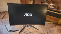 AOC 27" curved 1440 CQ27G1 monitor