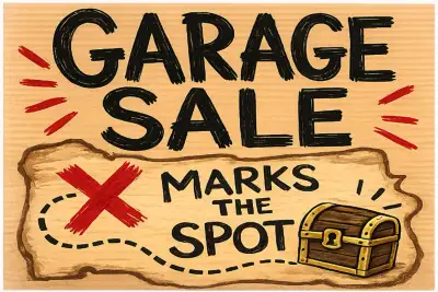 FREE Garage/Yard Sale Signs, View more
