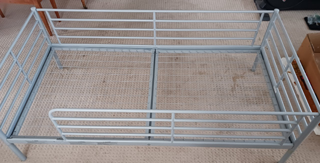 Single Metal bed frame in Beds & Mattresses in Nanaimo