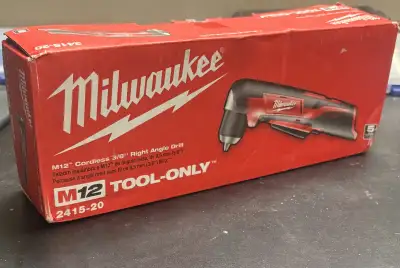Milwaukee angle drill, View more