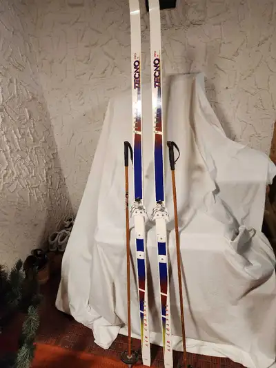 Cross Country Skis and poles , View more