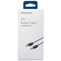Insignia 3ft 3.5mm Audio AUX Cable. Connect Phone to Speaker
