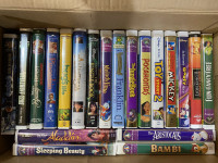VHS Collection (Disney, Pixar, etc.)
