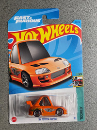 Hot wheels Tooned Fast and Furious Toyota Supra Orange 