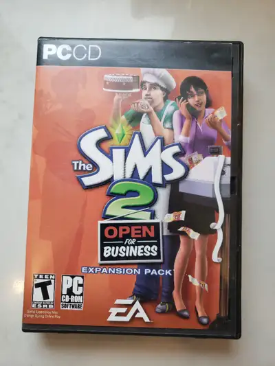 EA Games The Sims 2: Open for Business Expansion Pack PC Game, View more