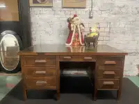 Large Vintage Office Desk