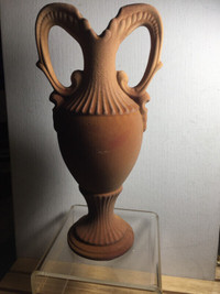 Antique Red Clay Pottery Vessel Vase 8"