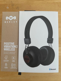 Bob Marley Positive Vibrations 2 wireless Bluetooth headphones 