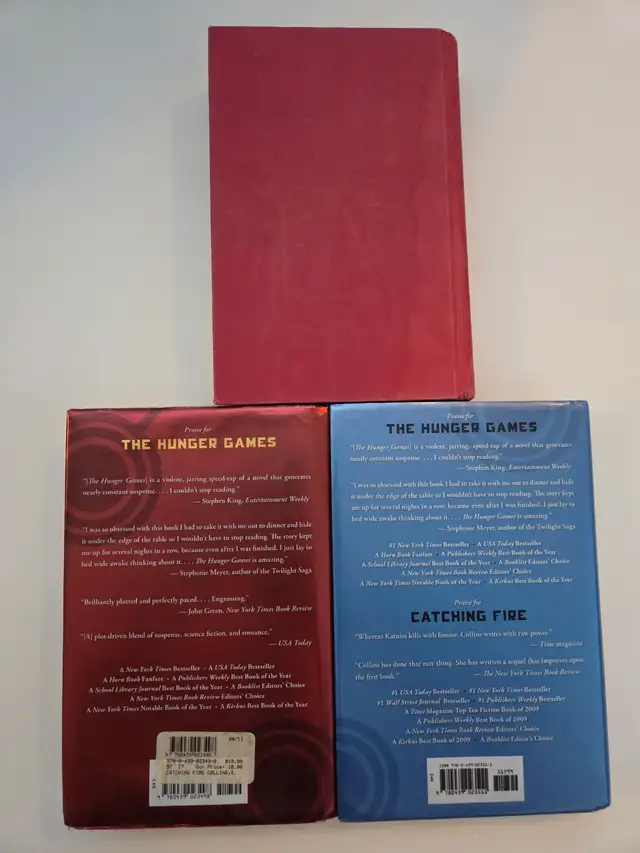 Hunger Games Trilogy Hardcover Set – Suzanne Collins in Children & Young Adult in City of Toronto - Image 3