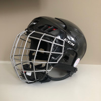 Youth Hockey Helmet CCM 50 Small 50.5-56cm Black