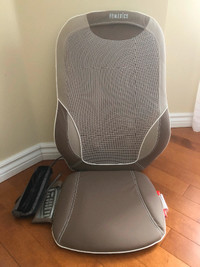 Homedics total back + shoulder shiatsu cushion with heat