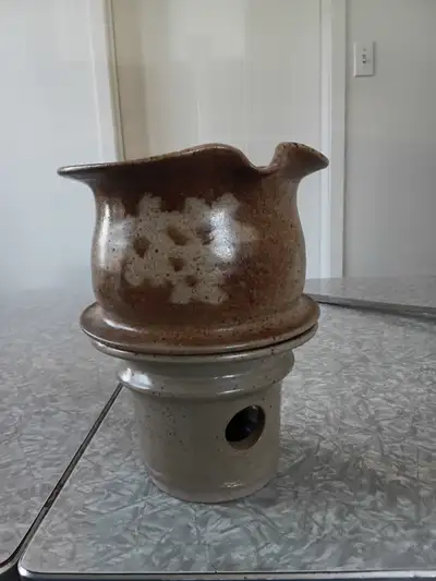 Bol à fondue au chocolat en grais, View more