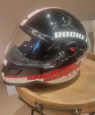 Sold bike and have some helmets to sell. Brand new never worn XL helmet and bonus new spare tint vis...