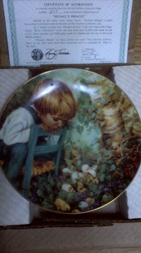 Collector's plate Michaels Miracle
