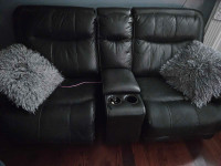 Recliner sofa and love seat...leather 
