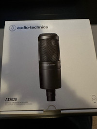 Audio Technica AT2020 XLR Microphone - Brand new!