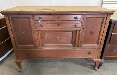 Antique Wooden Cabinet Box, View more