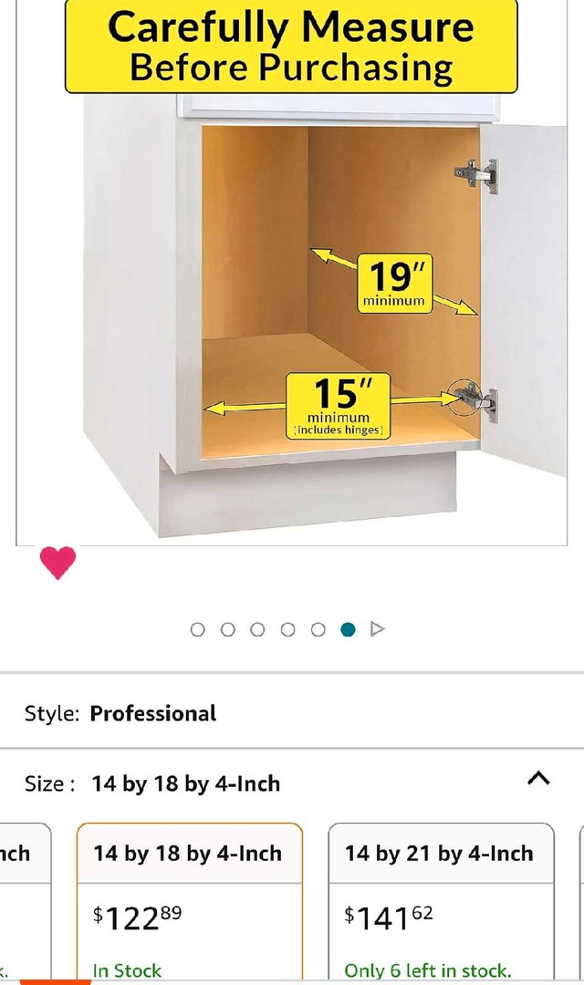 NEW in Box - Lynk Professional Roll-Out Shelves - 14" x 18" in Storage & Organization in Calgary - Image 4