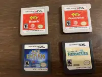  Nintendo DS and DS3 Games