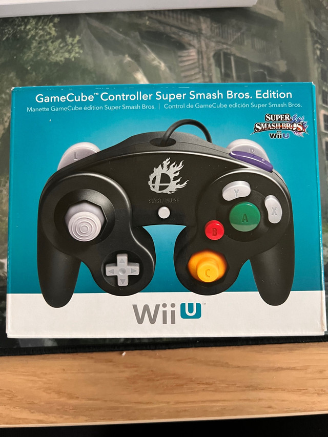 Nintendo GameCube Controller Super Smash Bros Edition in Nintendo Wii U in City of Toronto