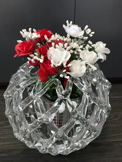 OVAL GLASS VASE, View more