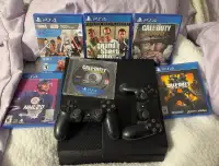 500GB PS4 with 6 Games 2 controller 