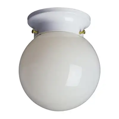 2x Classic White Globe Fixture Celling lights. opening 3-1/4", View more