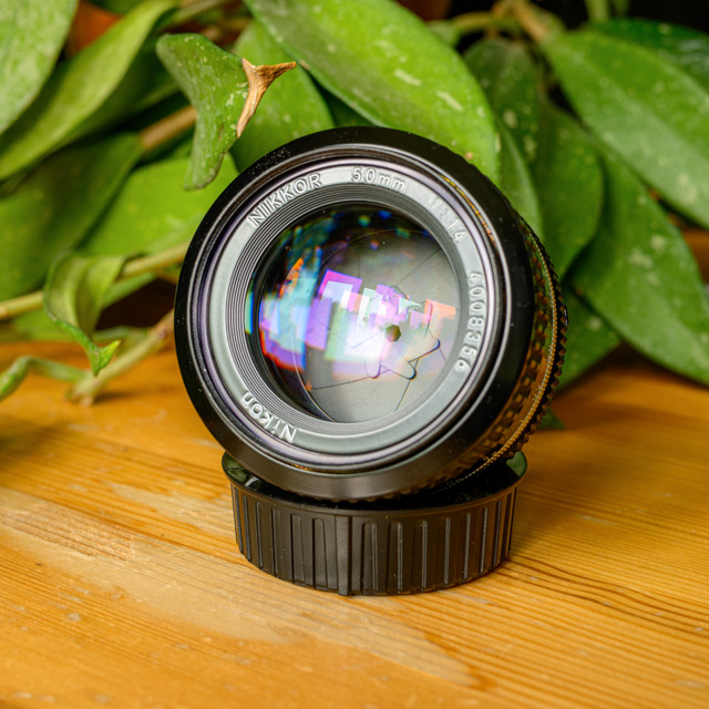 Nikon 50mm f/1.4 AI Lens (F Mount) in Cameras & Camcorders in Kitchener / Waterloo - Image 2