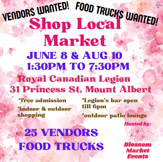 VENDORS & FOOD TRUCKS WANTED! JUNE 8 & AUG 10 in Events in City of Toronto