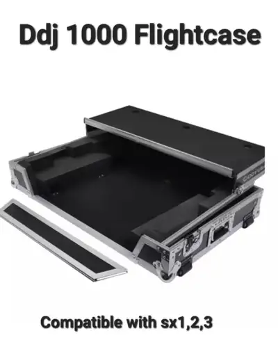 Dj Controller Hardcase Flightcase DDJ 1000 SX 1 2 3 Laptop Shelf, View more
