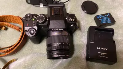 Panasonic Lumix DMC-G7K With Canon lens adapter, View more