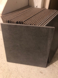 8x8 Charcoal Grey tiles