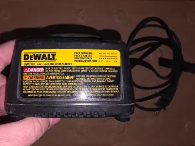 Dewalt 9.6V-14.4V Fast 1 Hour Battery Charger DW9107, View more