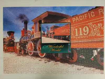 Casse-tête 1000 mcx. - Locomotive à vapeur, View more