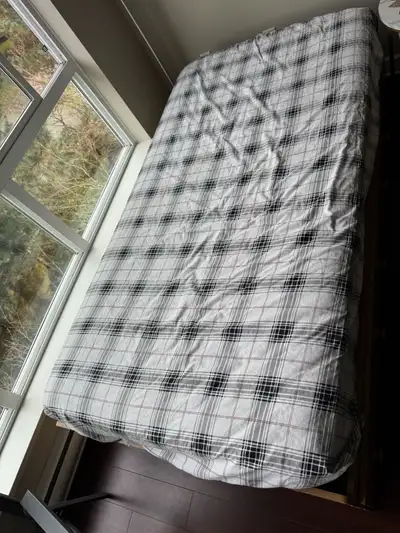 Twin  Bed with mattress , View more