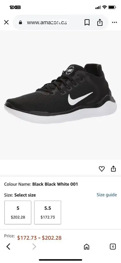 NEW WOMEN’S HIGH END ‘ NIKE FREE RN 2018 ‘ SIZE 7 RUNNERS, View more