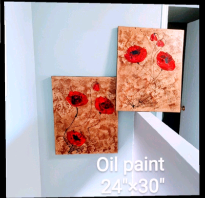 Oil paint /original Set2/$15Different pictures, View more