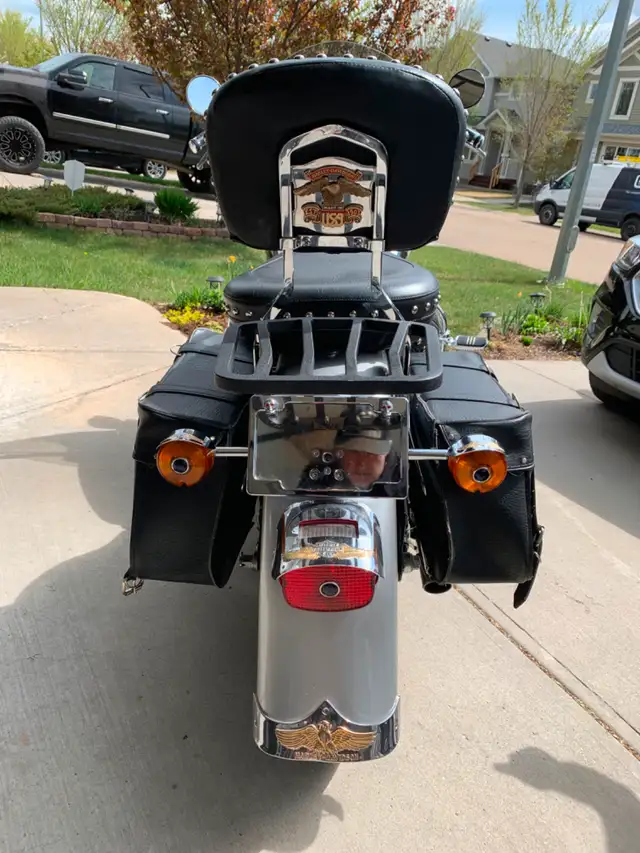 1996 Harley Fat Boy – 88ci, Mustang Seat, New Tires, low KM in Street, Cruisers & Choppers in Strathcona County - Image 8