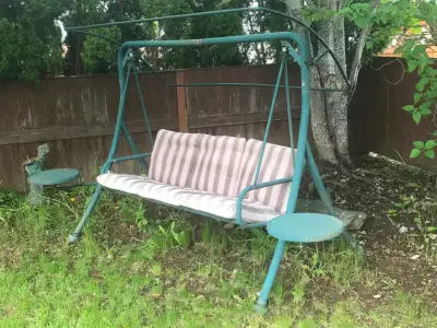 Backyard porch swing, View more