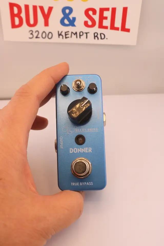 Donner Blues Drive Vintage Overdrive Mini Guitar Effect Pedal (# in Amps & Pedals in City of Halifax - Image 5