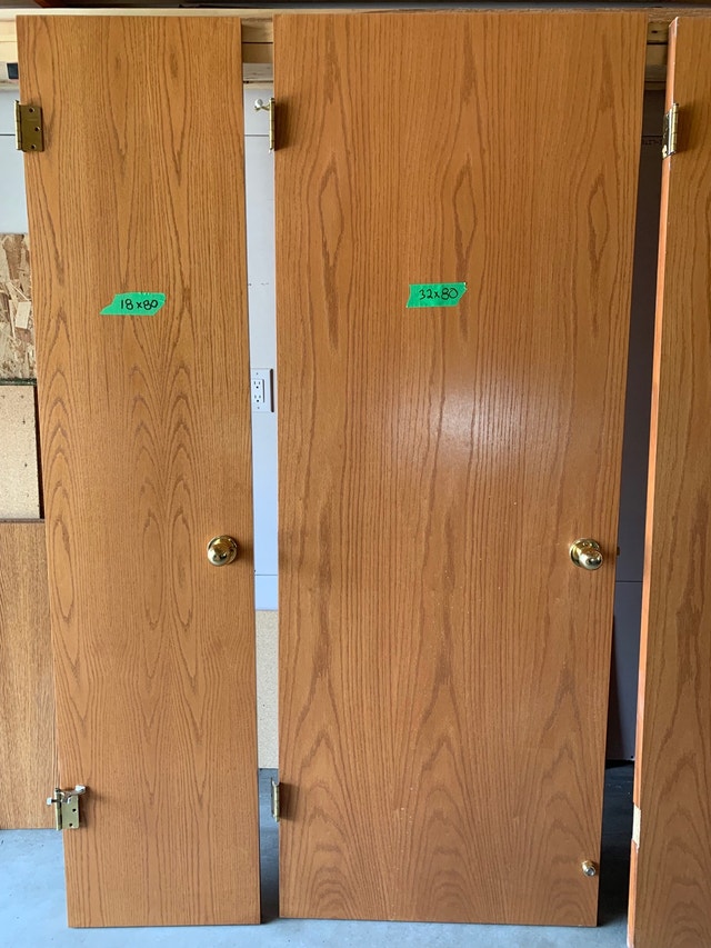 Interior Hallway Door with Hardware Windows, Doors & Trim Winnipeg Kijiji