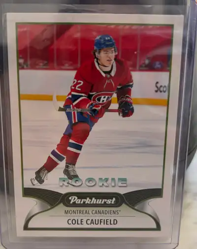 Cole Caufield Rookie Card – 2021-22 Parkhurst #330, View more