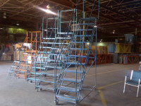 "NEW" Heavy Duty Steel Rolling Ladders