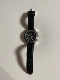 Men's Fossil Watch (black leather)